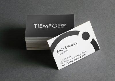 Tiempo Personal Training Center: Diseño gráfico y de imagen corporativa