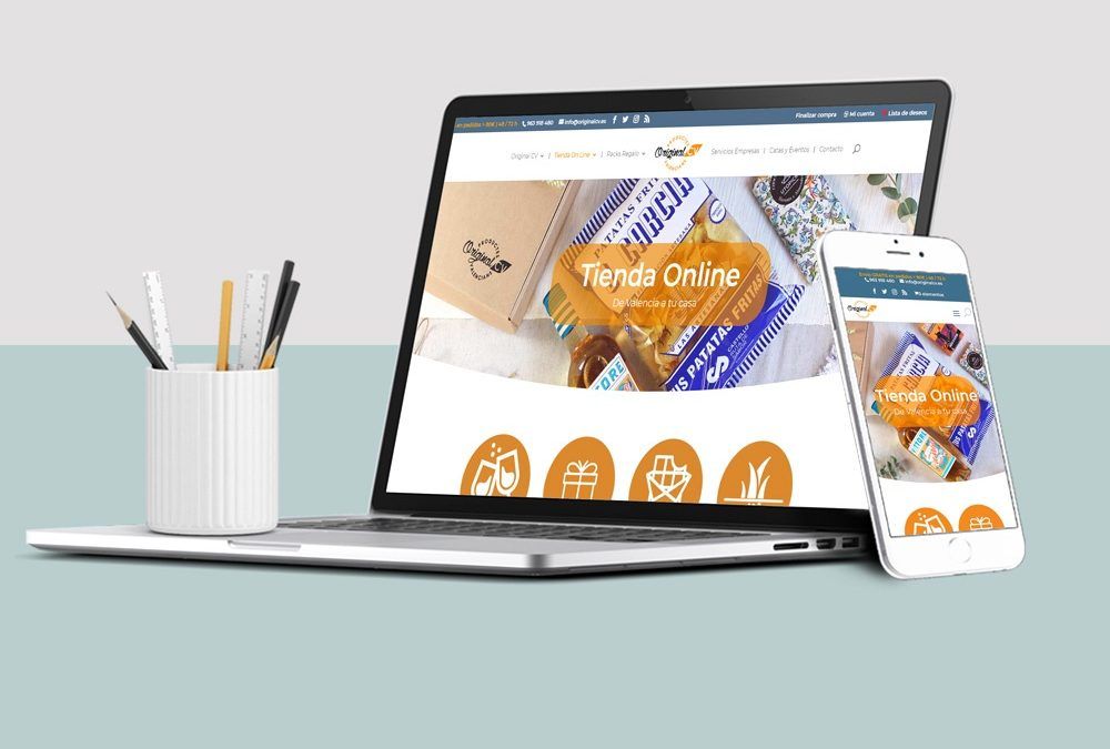 Original CV: Diseño Web con Venta Online