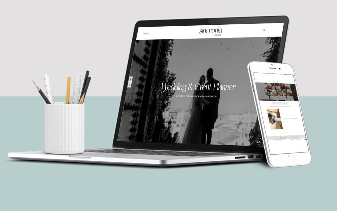 Sincronía Events: Diseño y programación web