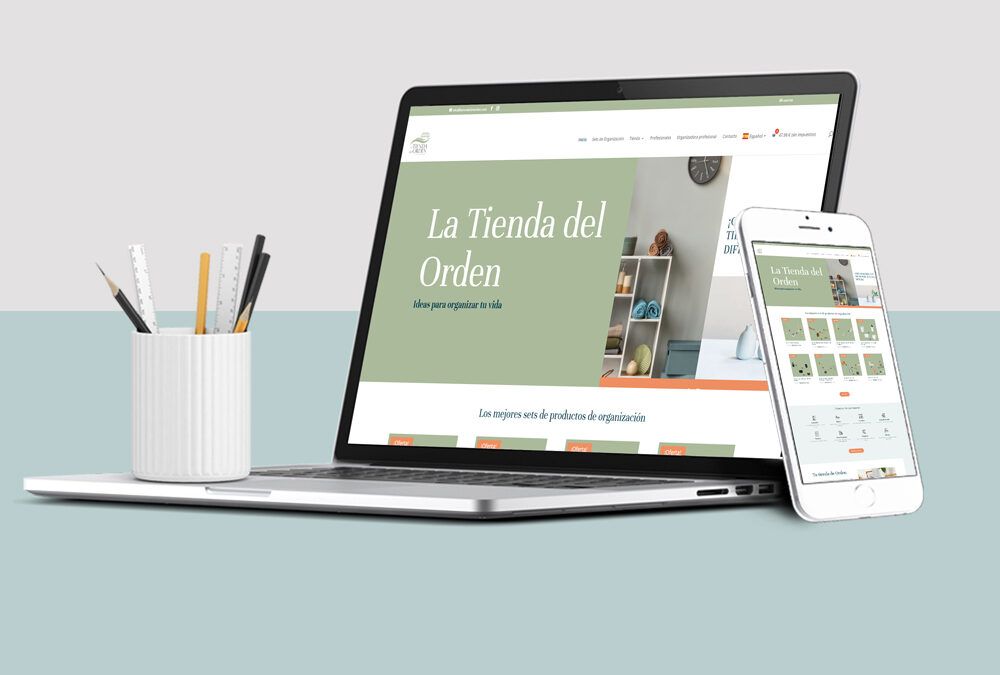 La Tienda del Orden: Diseño web con Venta Online