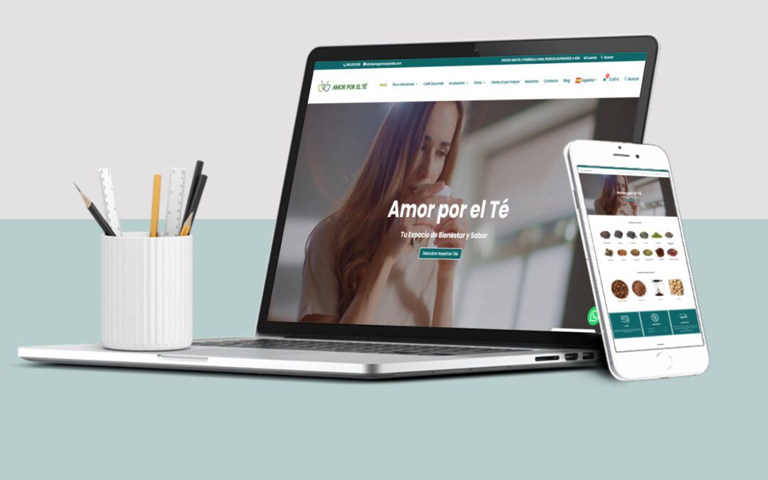 Amor por el Té: Rediseño Web con Catálogo de Productos