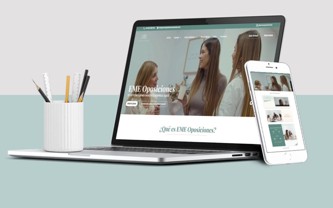 EME Oposiciones: Diseño y mantenimiento web