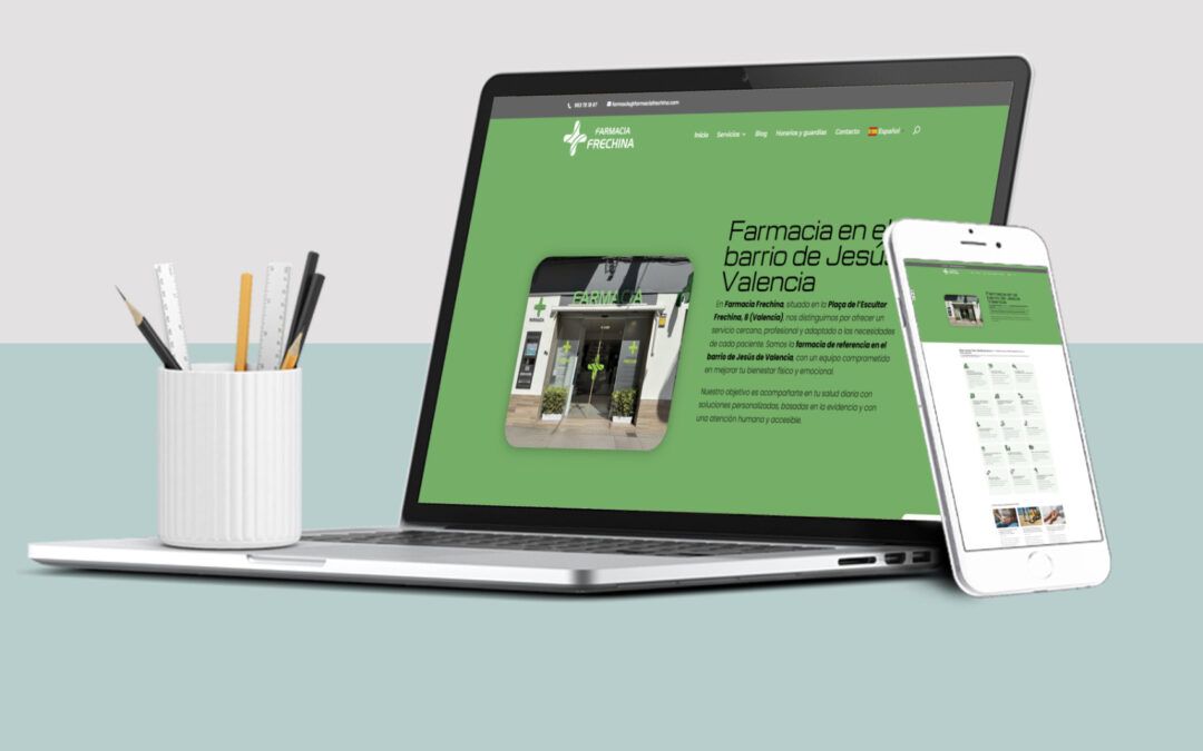 Farmacia Frechina: Diseño y programación web