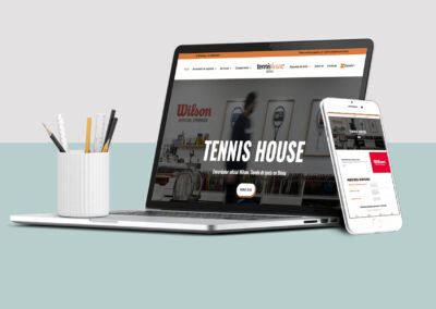 Tennis House: Diseño y programación web
