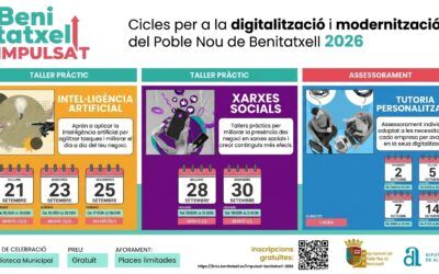 Coto Marketing vuelve a desarrollar ‘Benitatxell Impulsa’t’, con tutorías para pymes y talleres gratuitos de IA y redes sociales